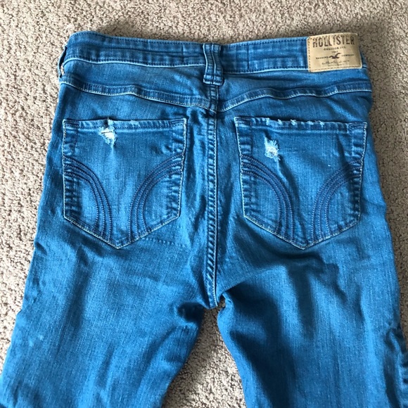 Hollister Crop High Waist Skinny Jeans - Picture 3 of 4